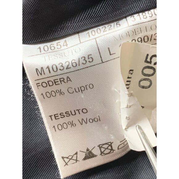 Canali Mens Navy Wool Suit 2-Piece Set 40R Italy L13290/37 Classic - Picture 8 of 16